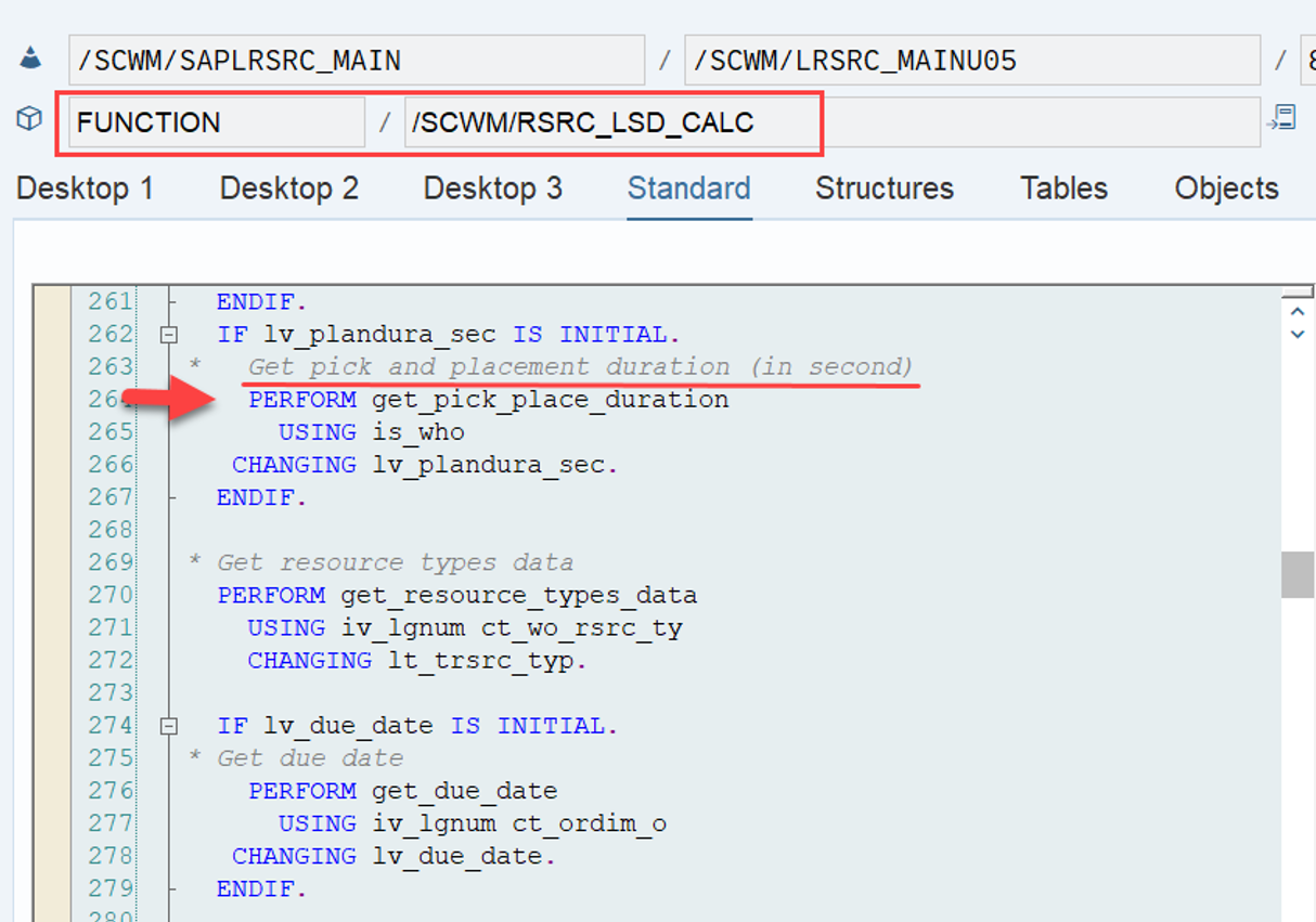SAP EWM Latest Start Date LSD_20